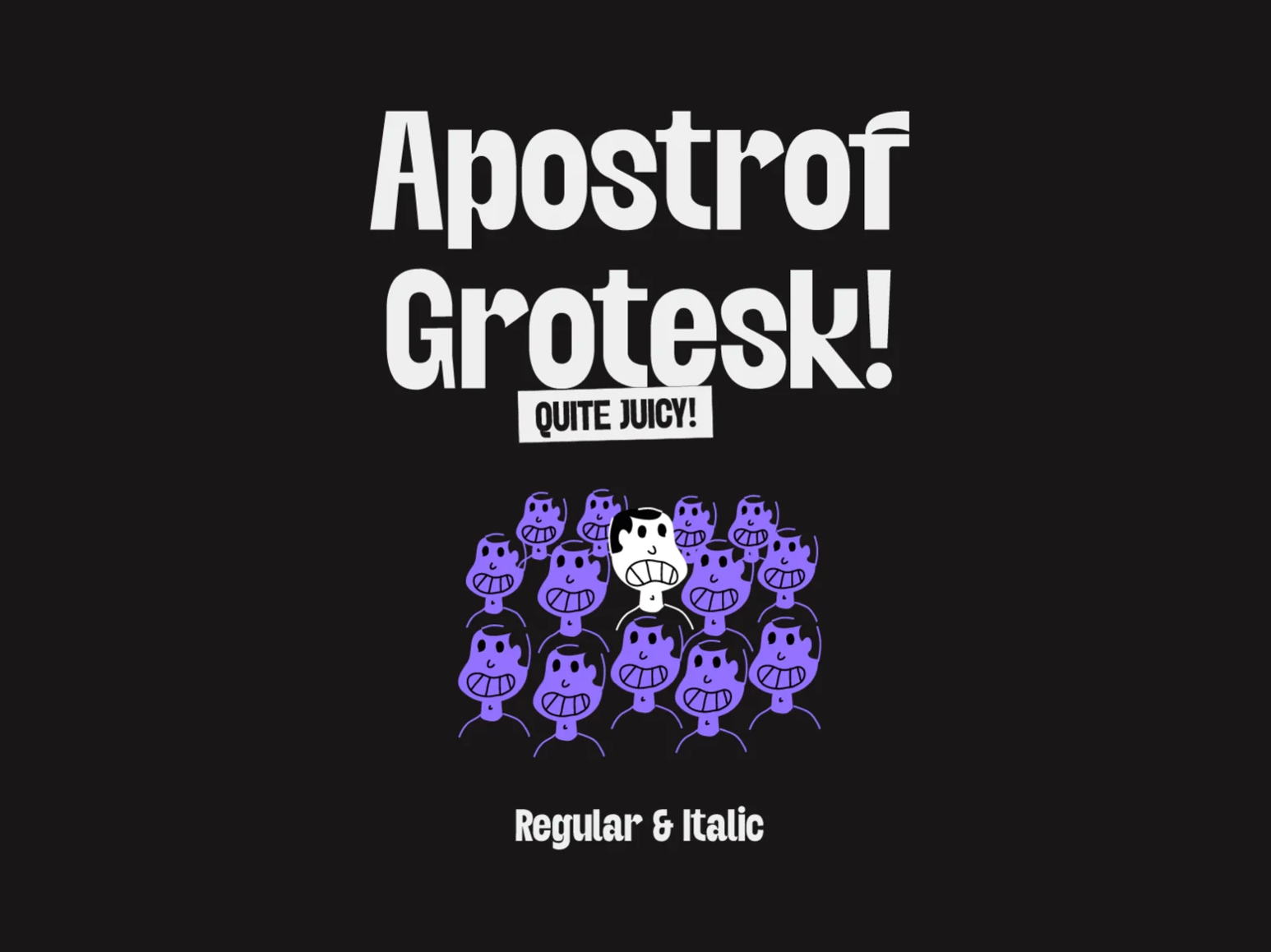 Apostrof Grotesk Download Font - The Designum