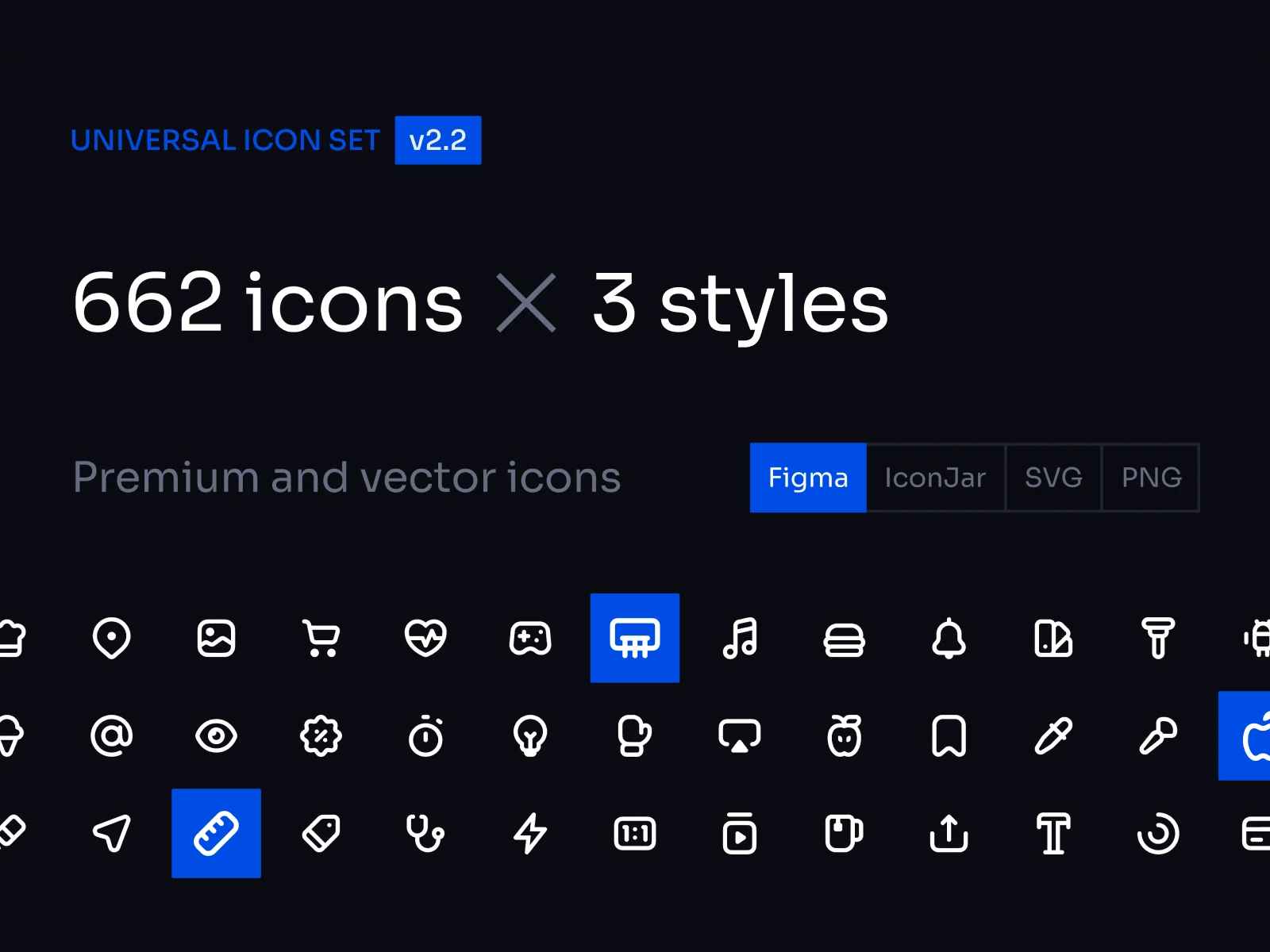 Universal Icon Set Download Now