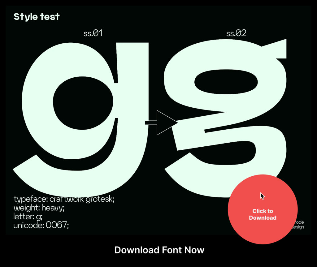 Craftwork Grotesk Download Font