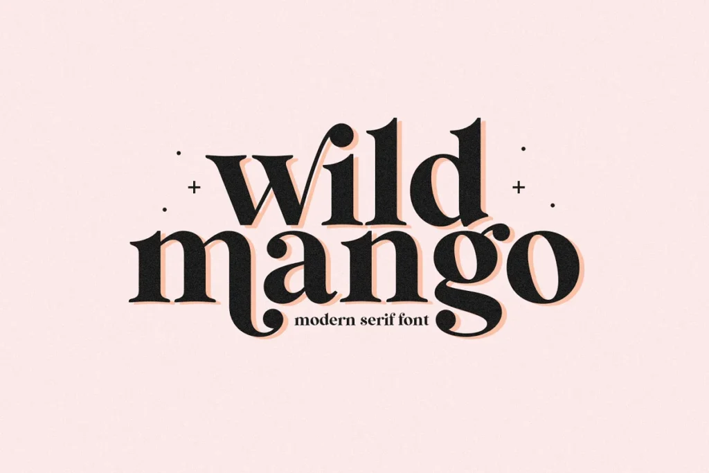 Wild Mango Modern Serif Download Font