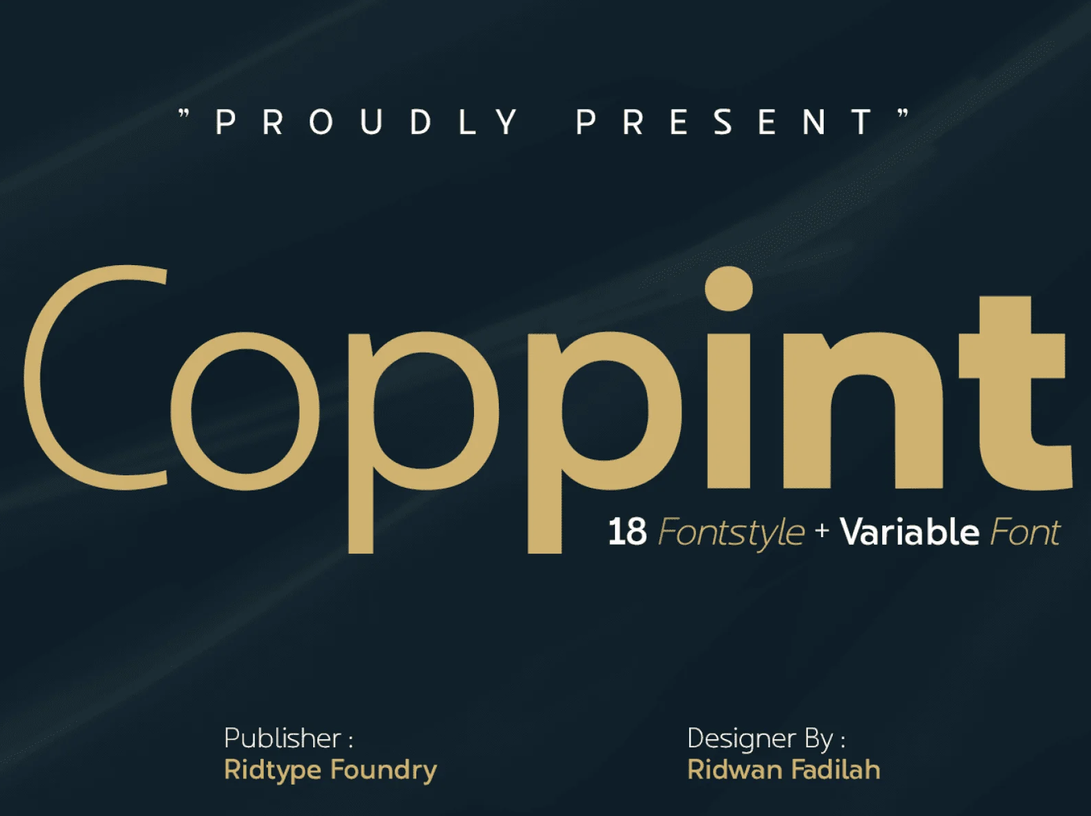 Coppint Download Font