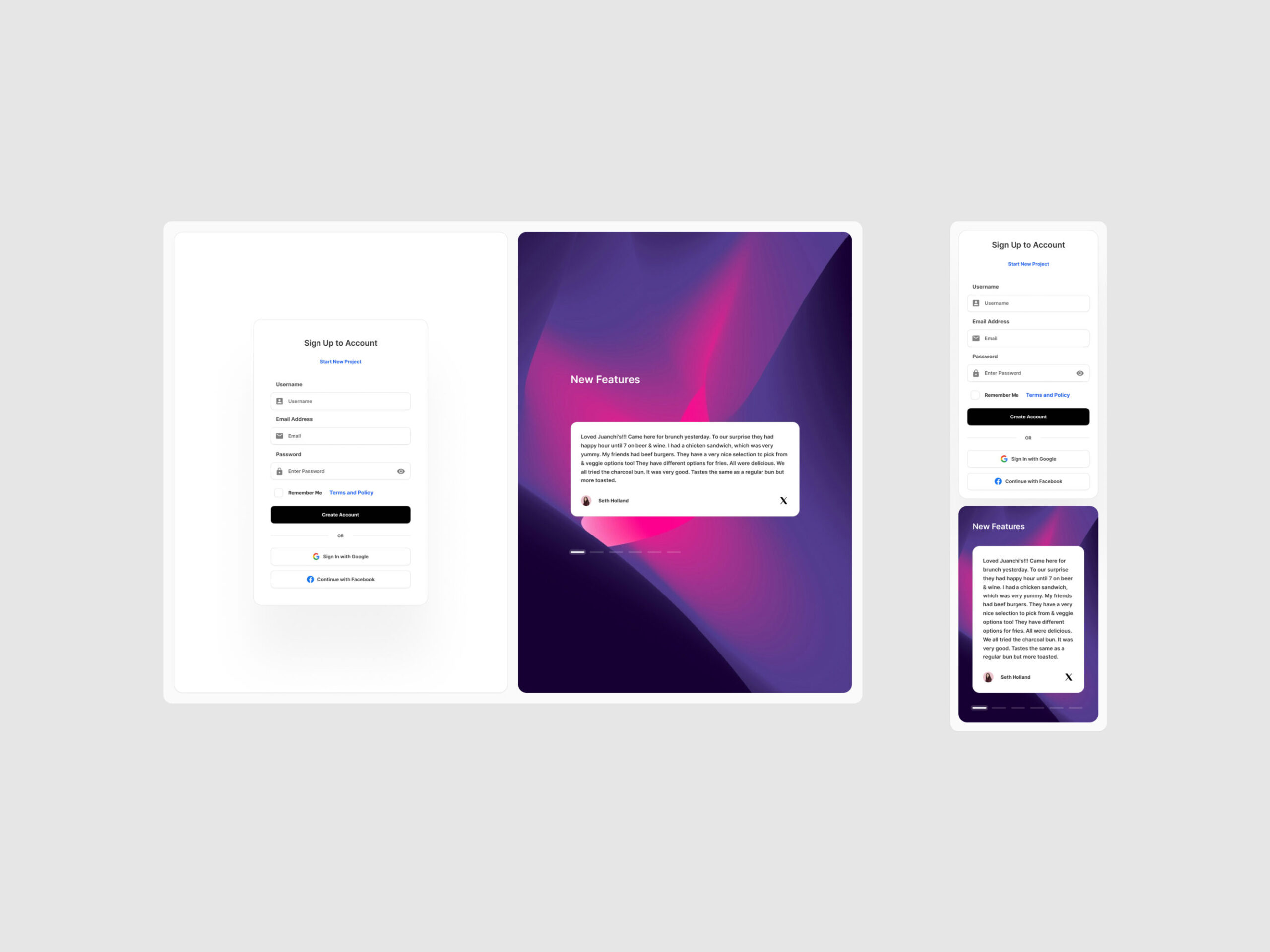 Sing UI, Sing Out Templates for Figma Free