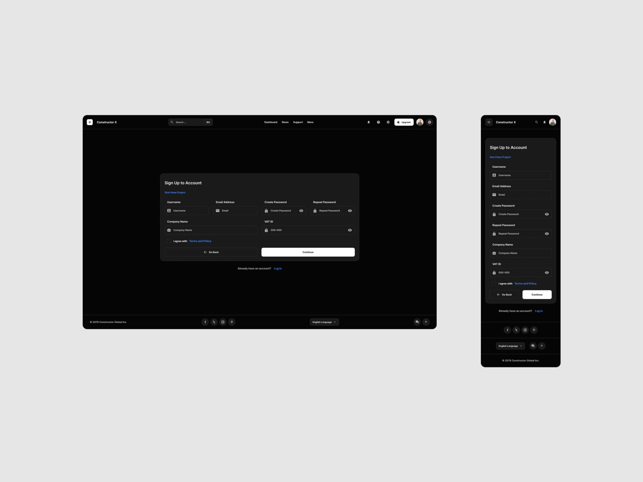 Sing UI, Sing Out Templates for Figma Free