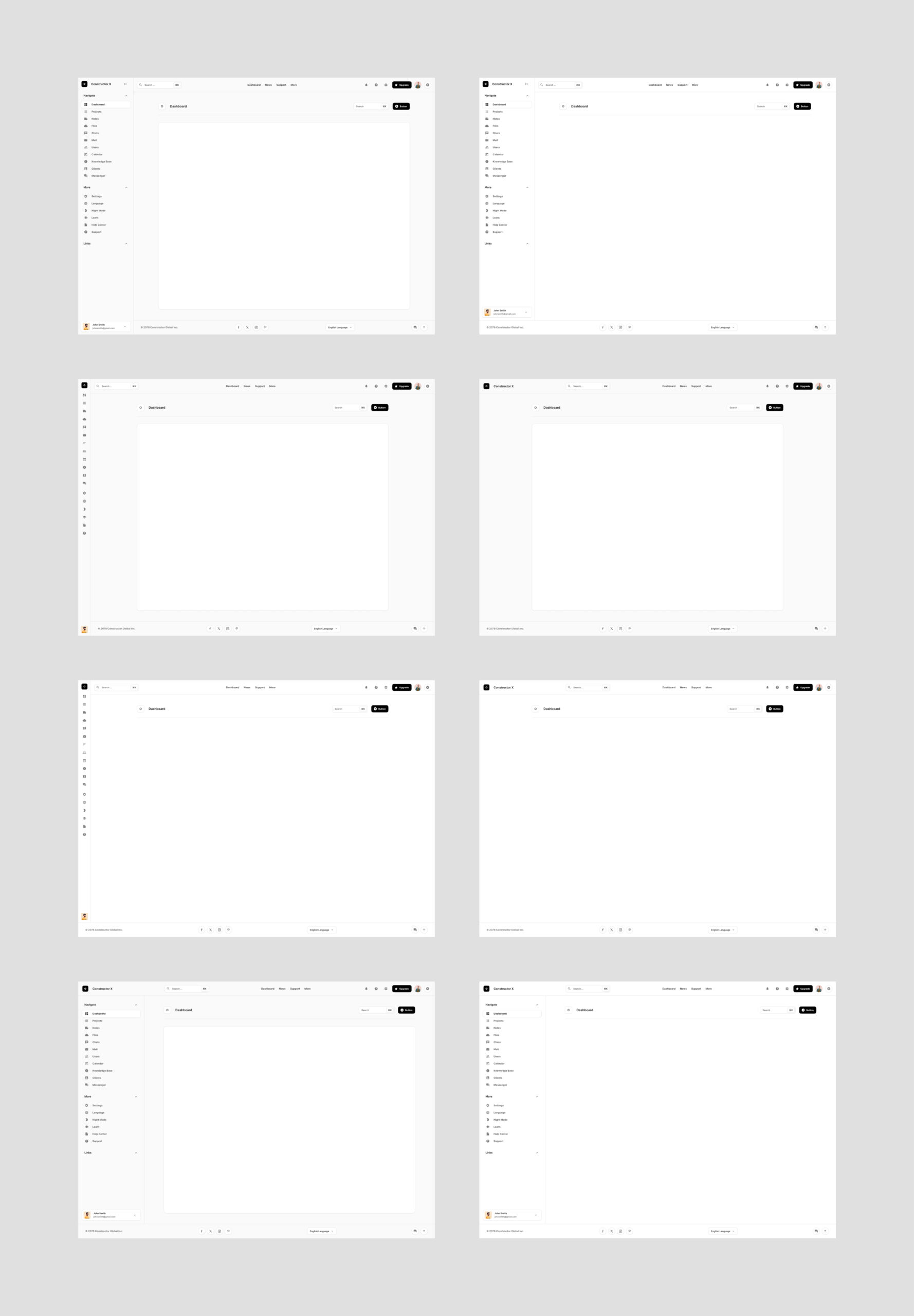 Starter Dashboards for Figma Free